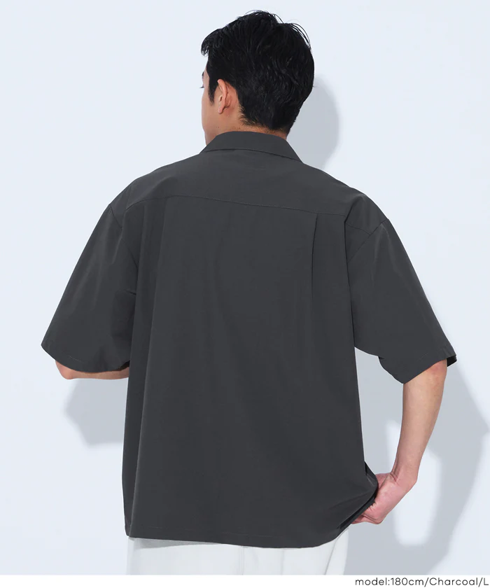 4way半袖開襟シャツ メンズ メール便不可 - Image 9