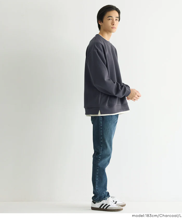 ソフトジャージーレイヤード風トップス メンズ メール便不可 - Image 10