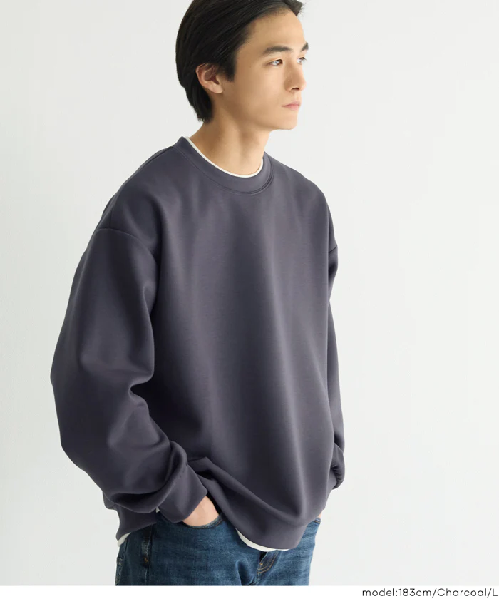 ソフトジャージーレイヤード風トップス メンズ メール便不可 - Image 11