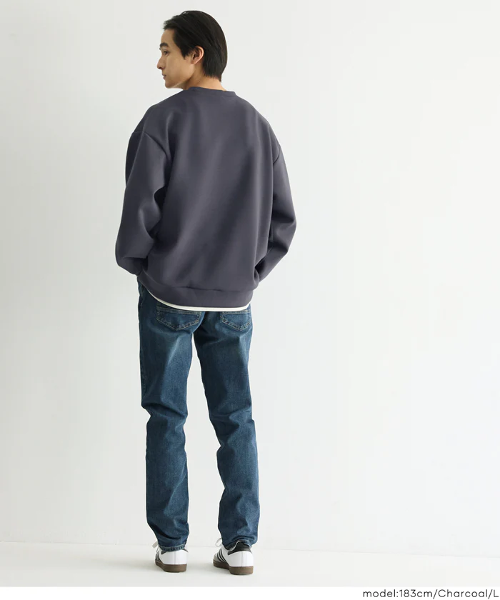 ソフトジャージーレイヤード風トップス メンズ メール便不可 - Image 13