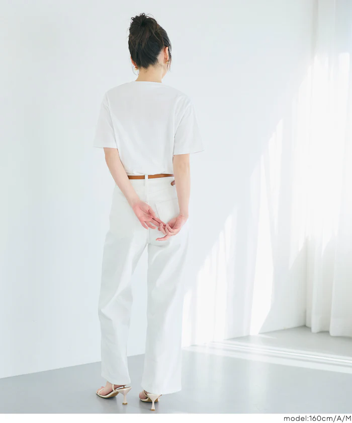 ラメロゴ半袖Tシャツ レディース メール便不可 - Image 12