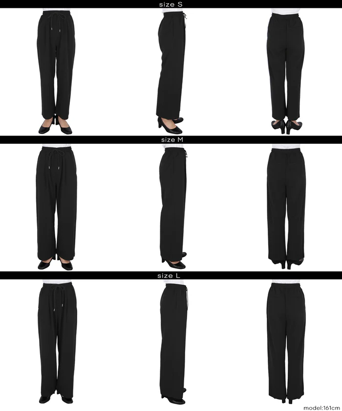 カットジョーゼットワイドパンツ レディース メール便不可 - Image 14