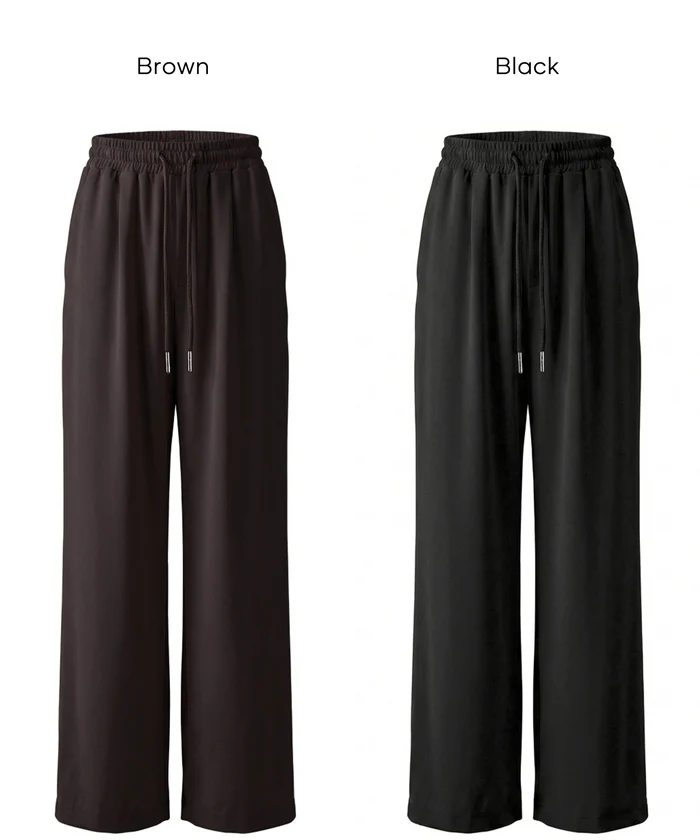 カットジョーゼットワイドパンツ レディース メール便不可 - Image 16