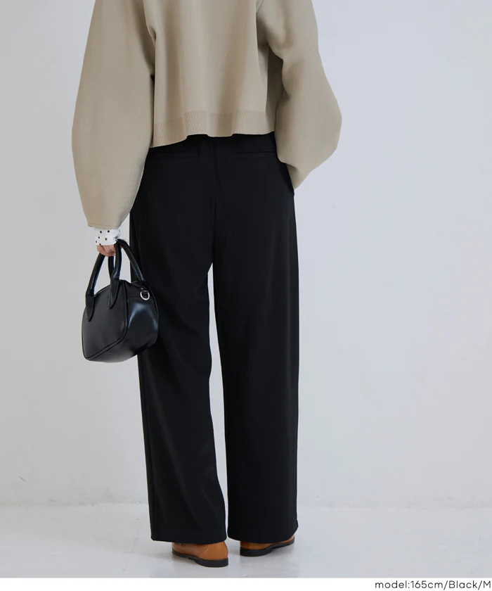 カットジョーゼットワイドパンツ レディース メール便不可 - Image 5
