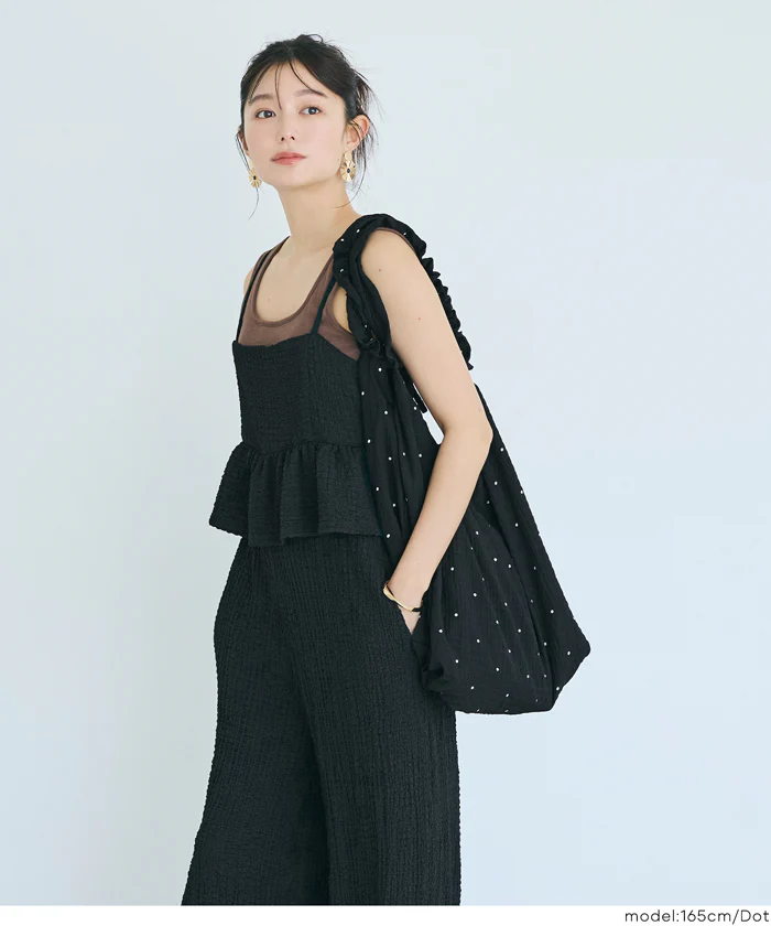 フリルトートバッグ レディース メール便不可 - Image 6