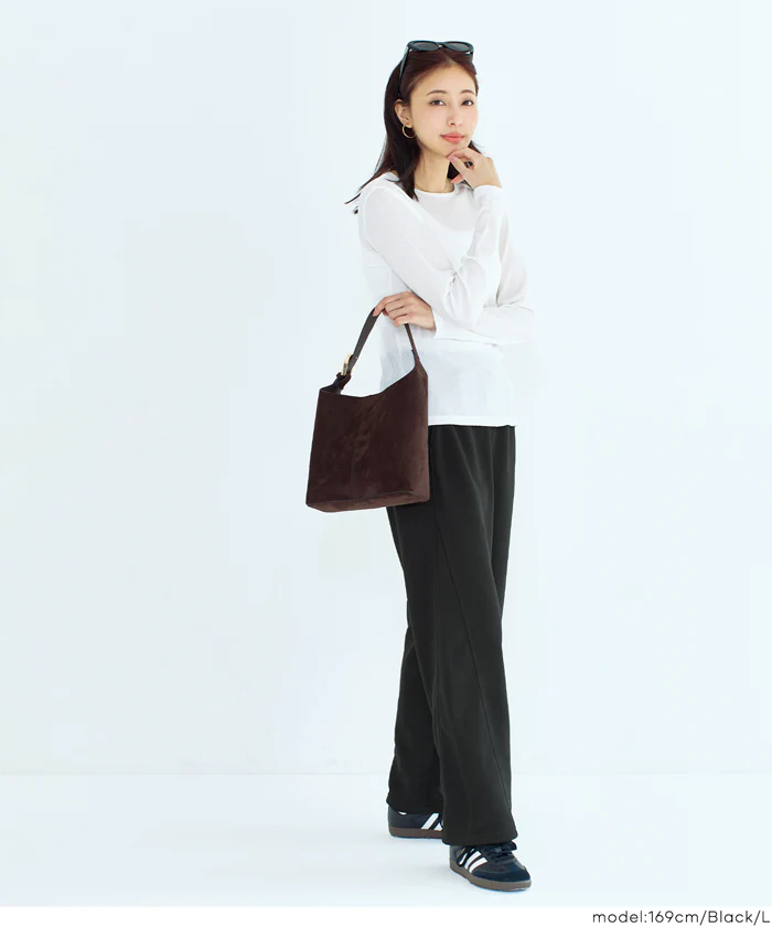 裏毛カーブスウェットパンツ レディース メール便不可 - Image 10