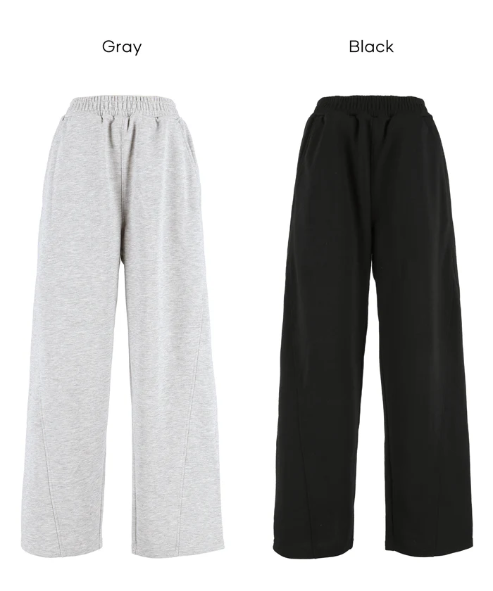 裏毛カーブスウェットパンツ レディース メール便不可 - Image 16