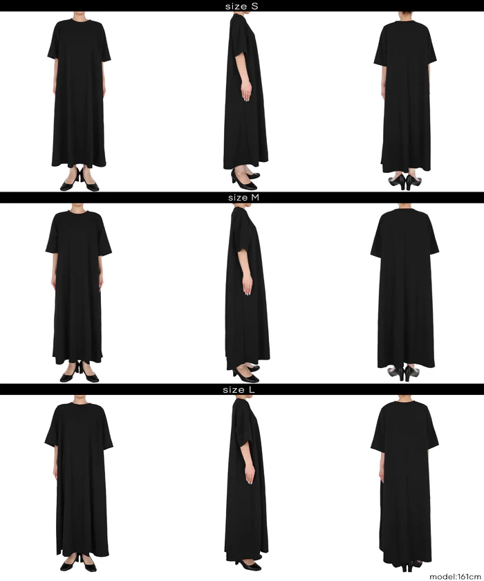 エンボスクルーネックワンピース レディース メール便不可 - Image 21