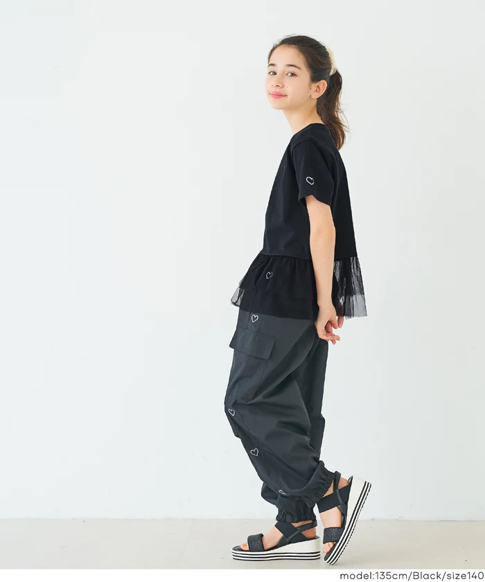 チュールドッキングTシャツ キッズ メール便不可 - Image 10