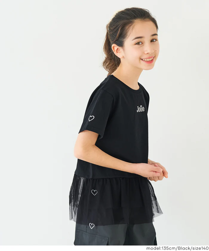 チュールドッキングTシャツ キッズ メール便不可 - Image 12