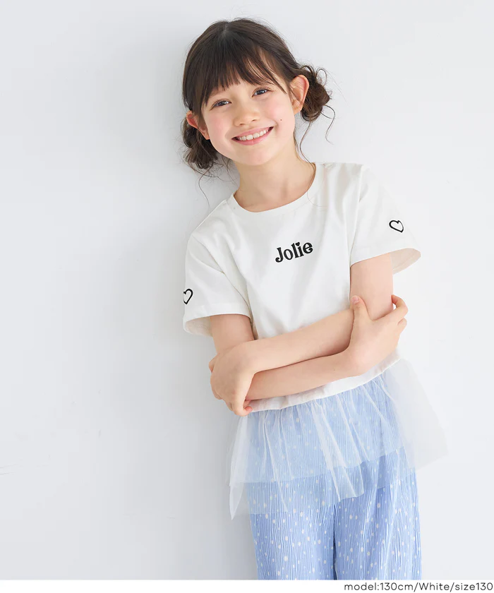 チュールドッキングTシャツ キッズ メール便不可 - Image 5