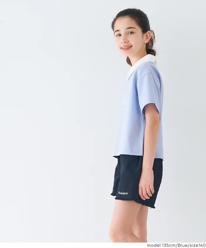 ハーフジップポロTシャツ キッズ メール便不可 - Image 12