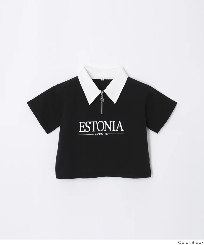 ハーフジップポロTシャツ キッズ メール便不可 - Image 16