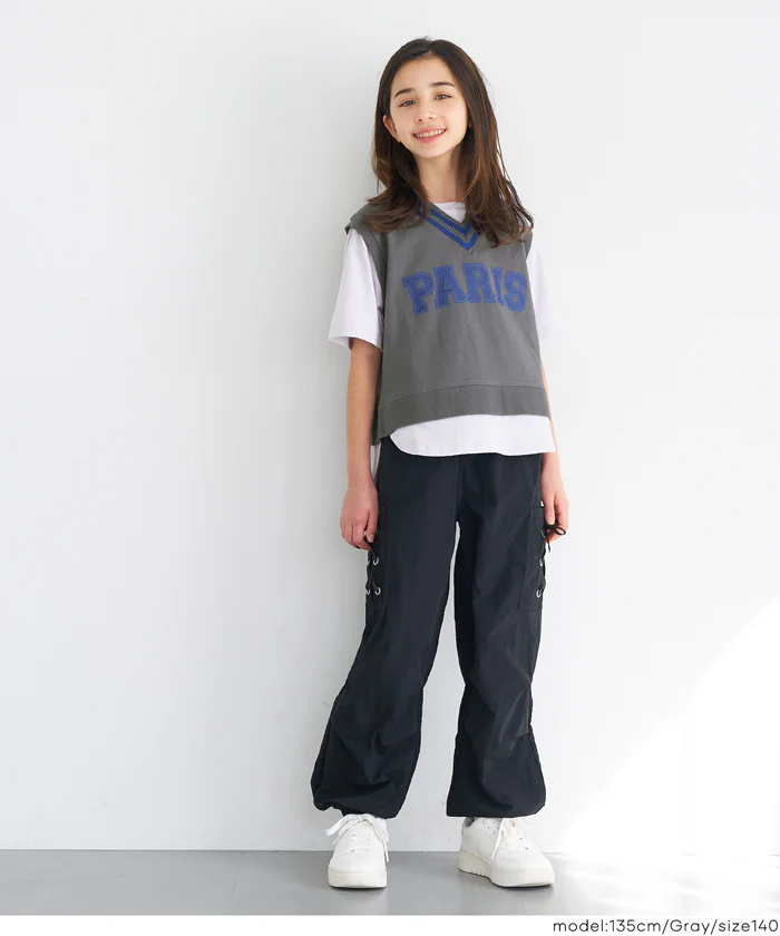 セール★1490円→990円 ベストレイヤードTシャツ キッズ メール便不可 - Image 13