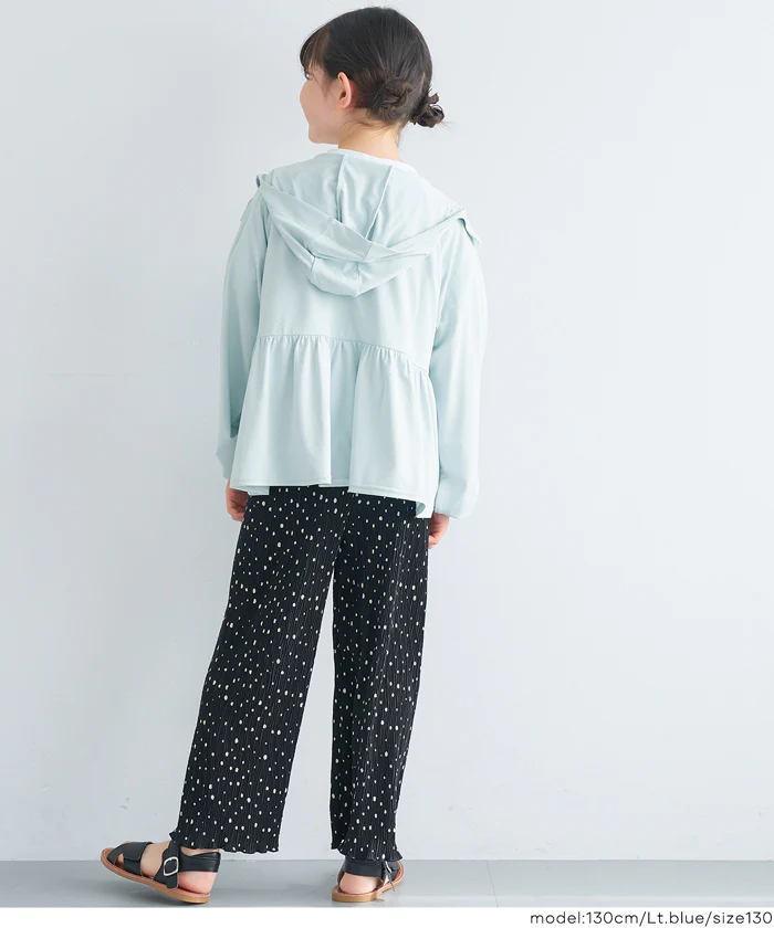 UVカットギャザーパーカー キッズ メール便不可 - Image 13