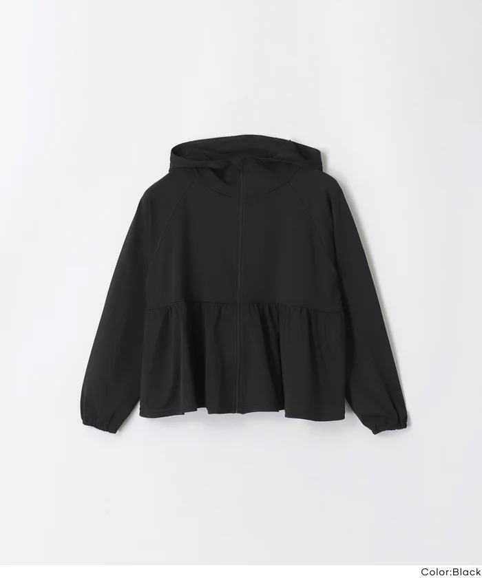 UVカットギャザーパーカー キッズ メール便不可 - Image 18