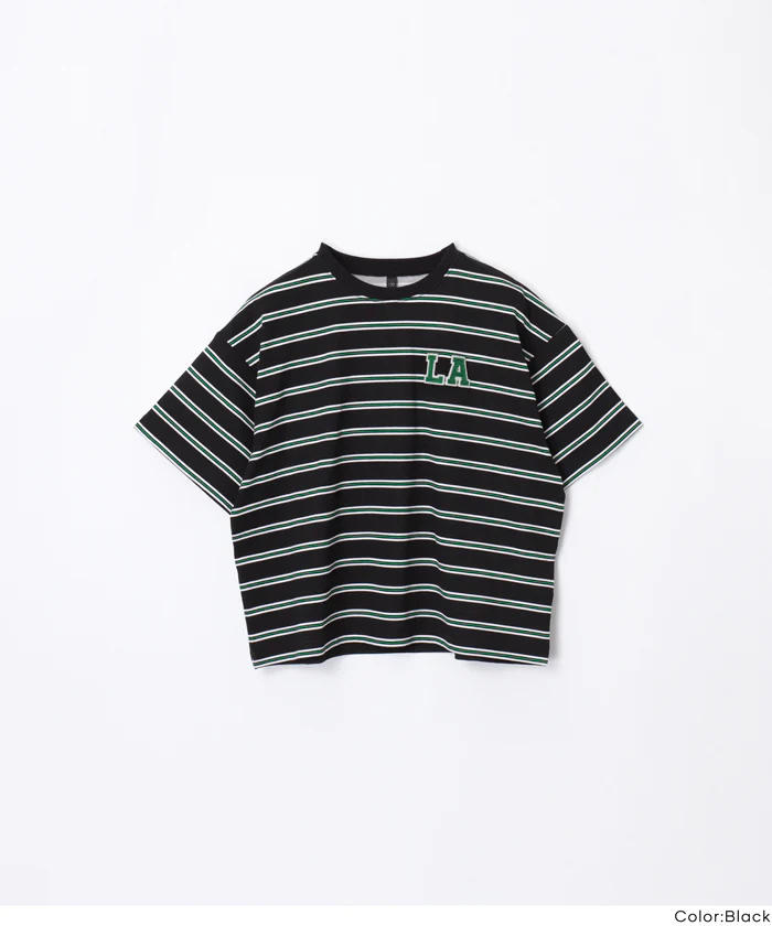 マルチボーダービッグTシャツ キッズ メール便不可 - Image 16