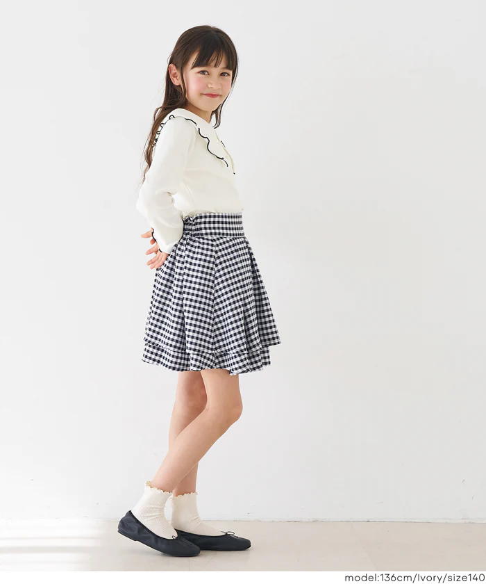 リブハートボタントップス キッズ メール便不可 - Image 12