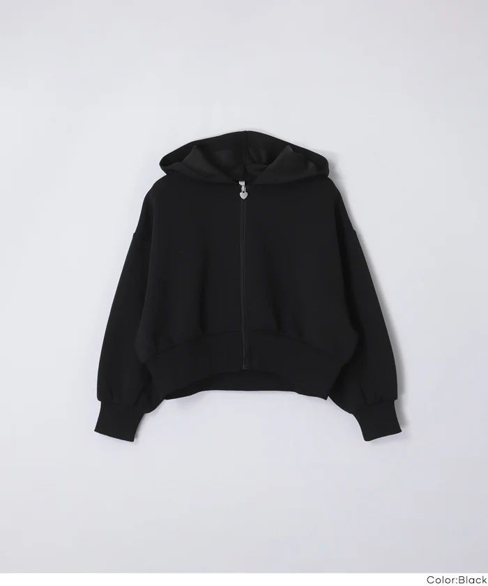 ソフトスウェットジップアップパーカー キッズ メール便不可 - Image 15
