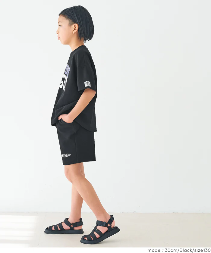 ライトエンボス刺繍ハーフパンツ キッズ メール便不可 - Image 10