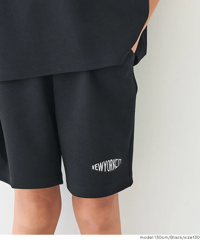 ライトエンボス刺繍ハーフパンツ キッズ メール便不可 - Image 12