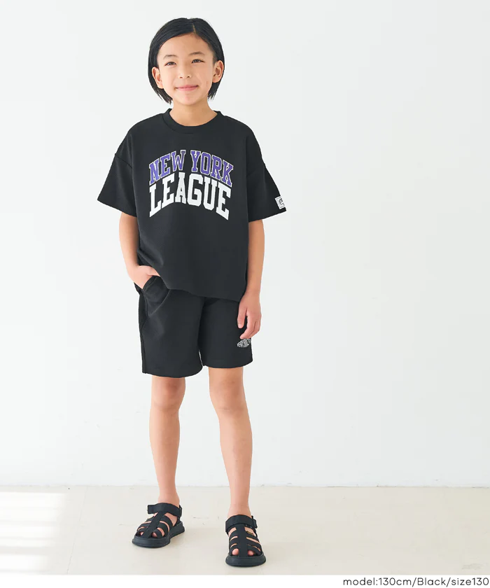 ライトエンボス刺繍ハーフパンツ キッズ メール便不可 - Image 8