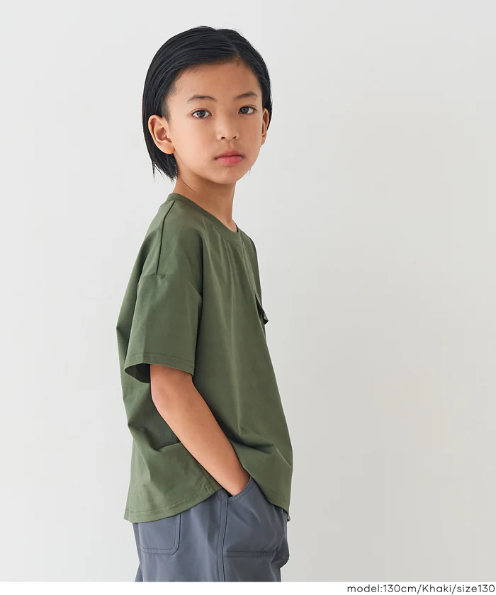 ネームストレッチ半袖Tシャツ キッズ メール便不可 - Image 13