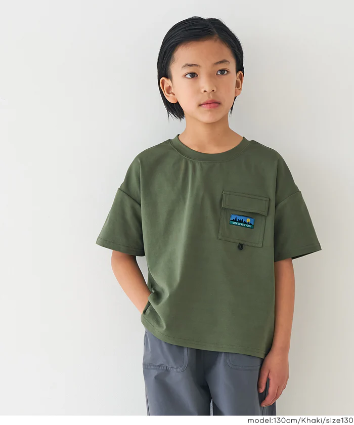 ネームストレッチ半袖Tシャツ キッズ メール便不可 - Image 14