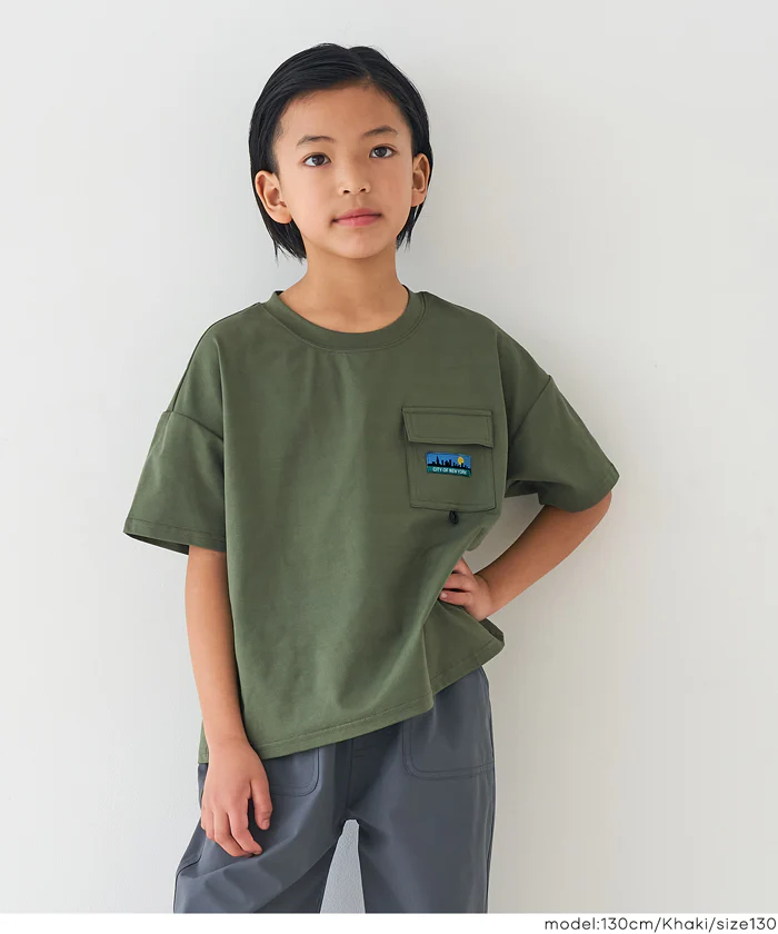 ネームストレッチ半袖Tシャツ キッズ メール便不可 - Image 9