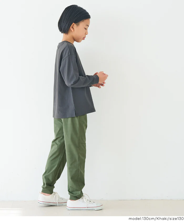 ネームストレッチジョガーパンツ キッズ メール便不可 - Image 13