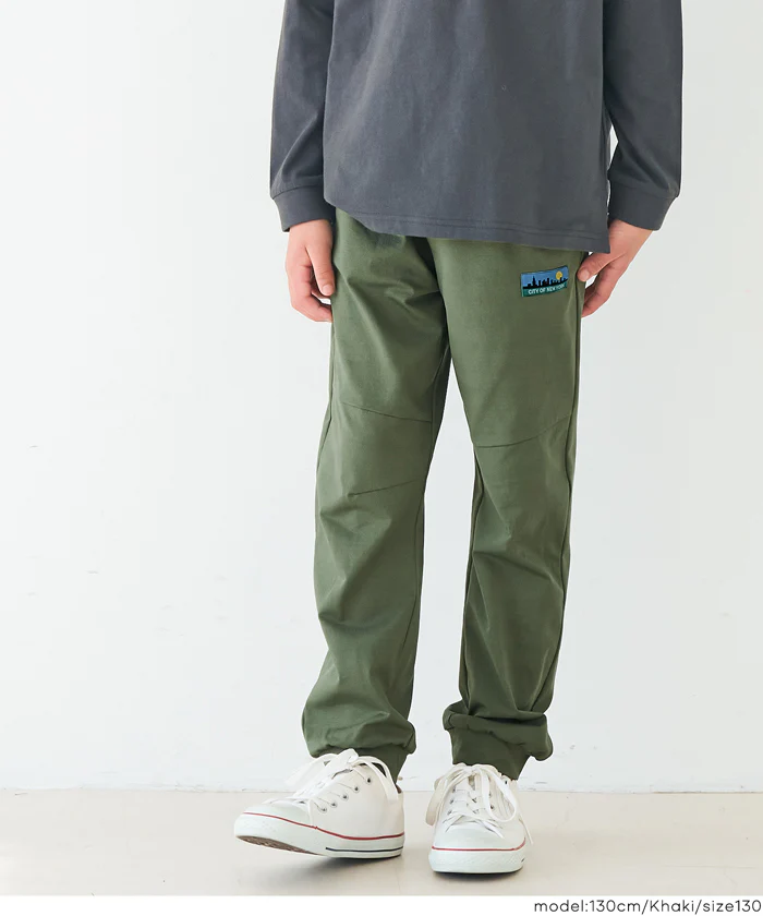 ネームストレッチジョガーパンツ キッズ メール便不可 - Image 14