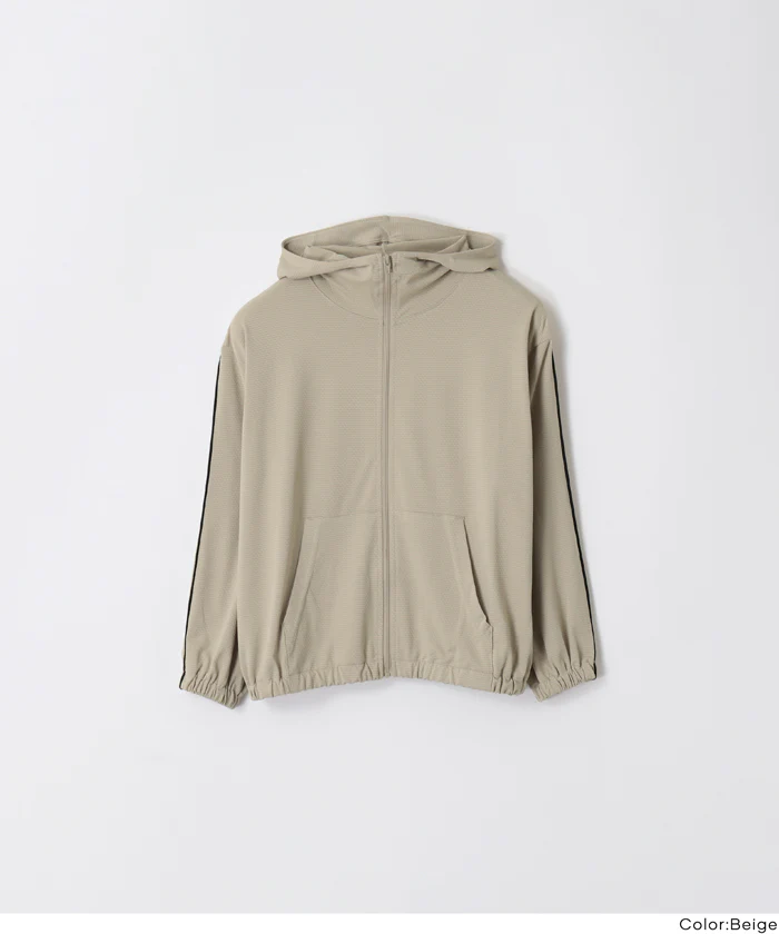 UVカットラインパーカー キッズ メール便不可 - Image 15