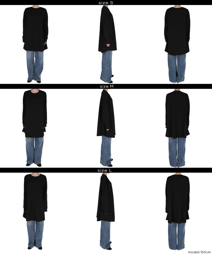 エンボスフレアチュニックトップス レディース メール便不可 - Image 15