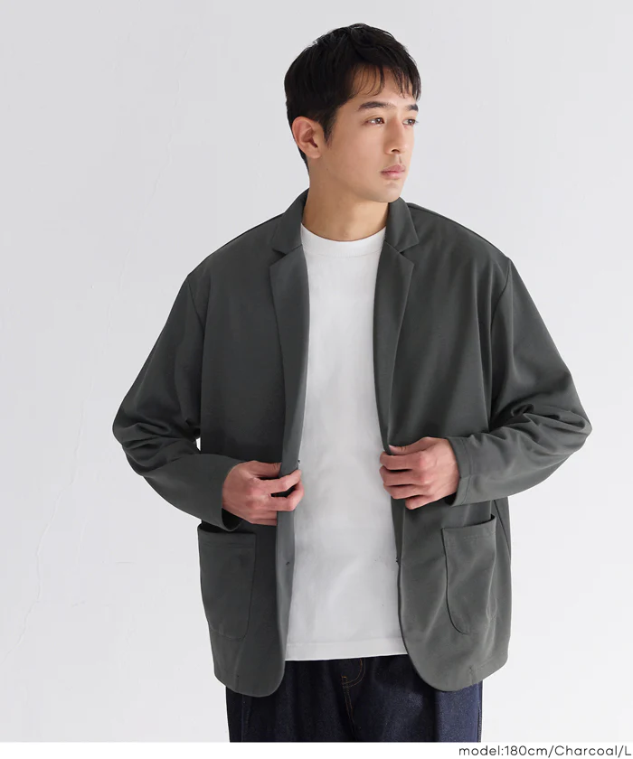 EAZY TEX カーディガンジャケット メンズ メール便不可 - Image 6