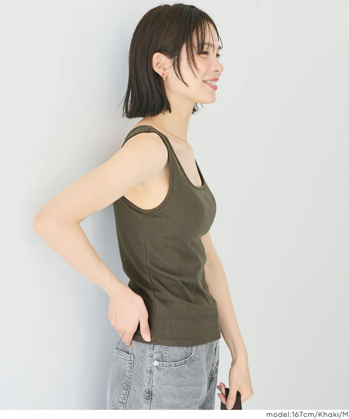 OUT BRA ベーシックタンクトップ レディース メール便不可 - Image 13
