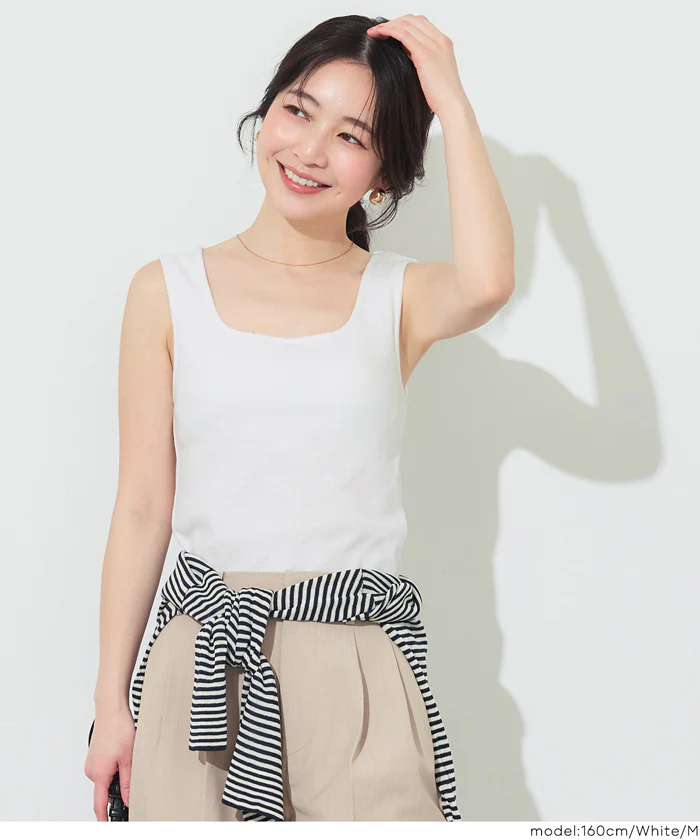 OUT BRA ベーシックタンクトップ レディース メール便不可 - Image 3