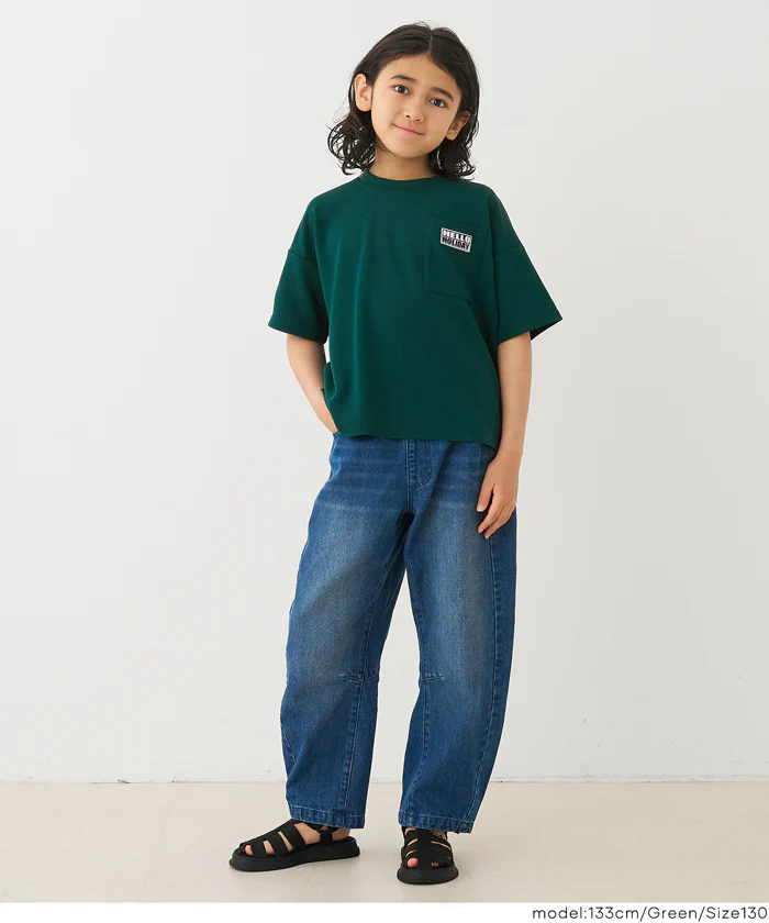 ライトエンボスポケットトップス キッズ メール便不可 - Image 9