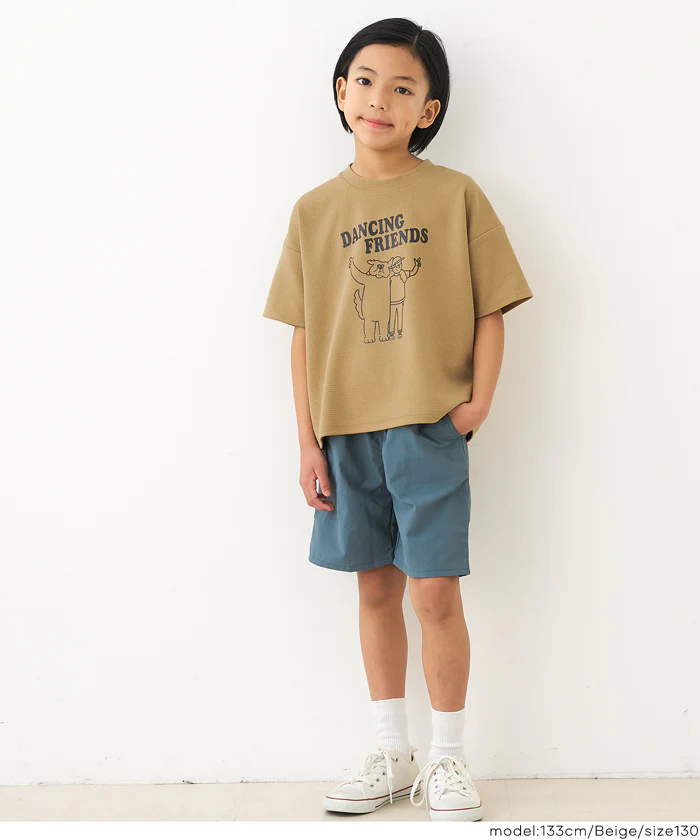 ライトエンボスプリントトップス キッズ メール便不可 - Image 11