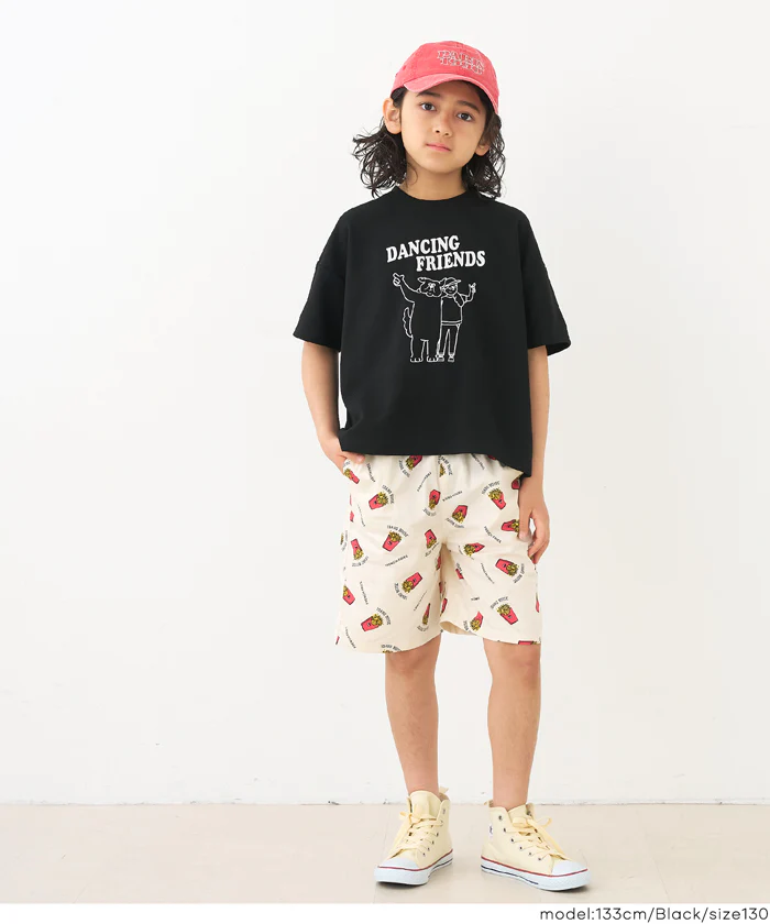 ライトエンボスプリントトップス キッズ メール便不可 - Image 3