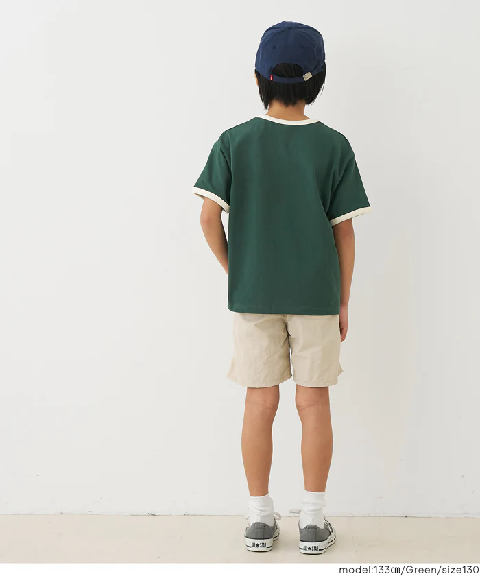 プリントリンガーTシャツ キッズ メール便可 - Image 4