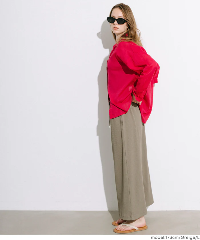 カットリブIラインスカート レディース メール便不可【田中里奈様着用】 - Image 14