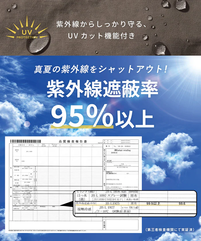UVカット撥水サファリハット レディース メール便不可 - Image 2