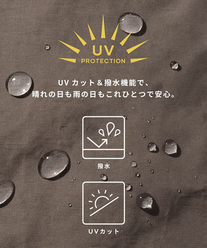 UVカット撥水サファリハット レディース メール便不可 - Image 3