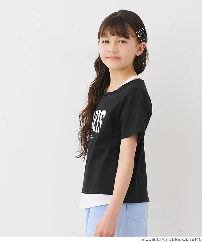 レイヤードTシャツ キッズ メール便可 - Image 3