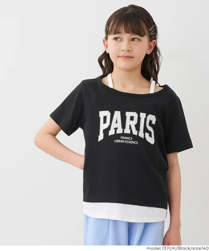 レイヤードTシャツ キッズ メール便可 - Image 5
