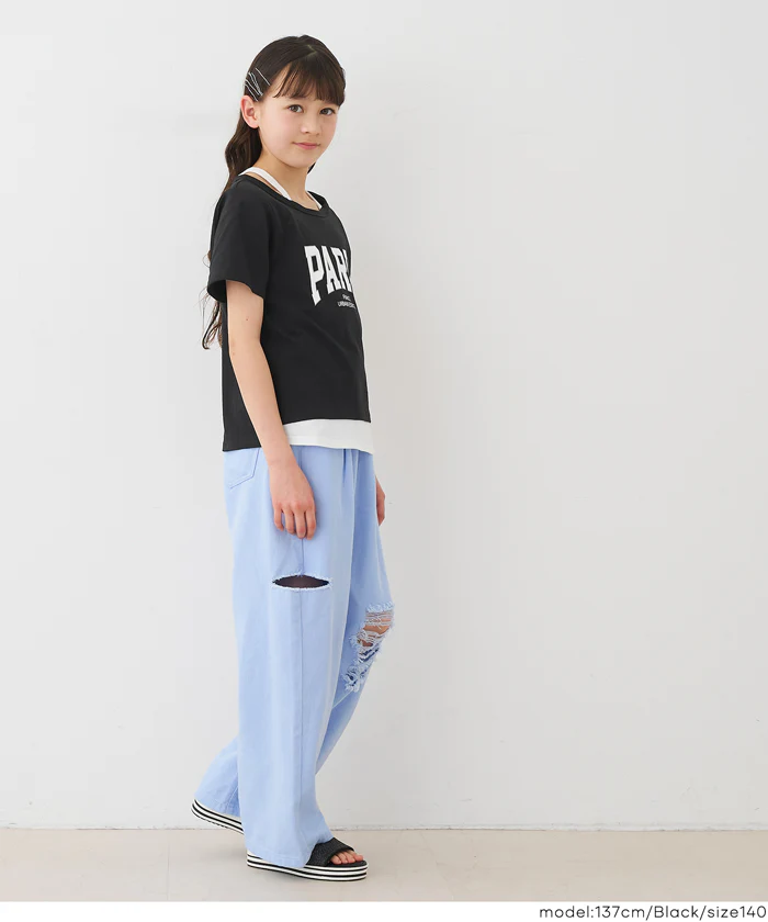 レイヤードTシャツ キッズ メール便可 - Image 6