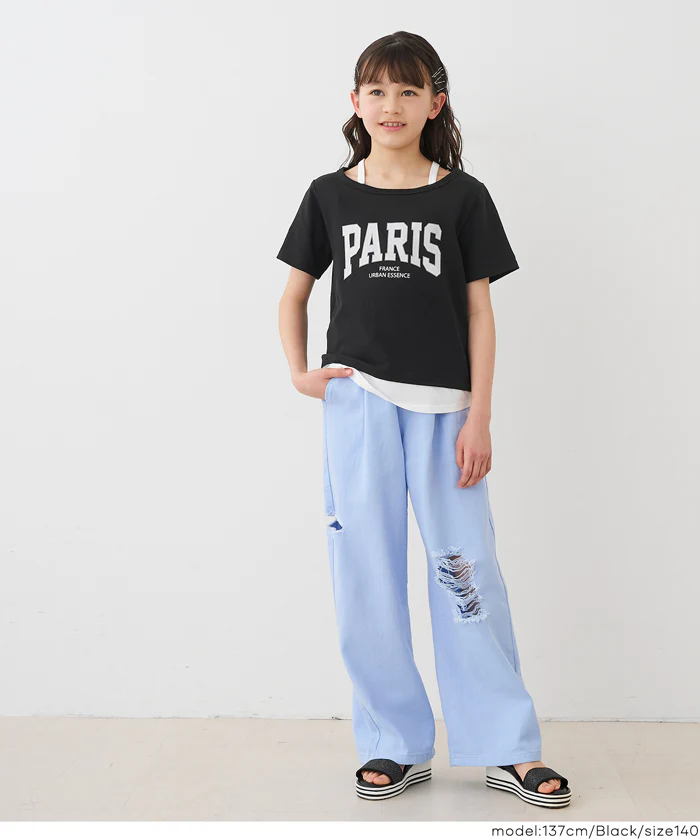 レイヤードTシャツ キッズ メール便可 - Image 7