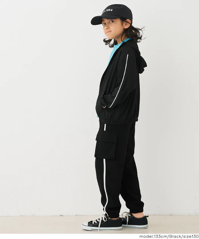 エンボスジョガーパンツ キッズ メール便不可 - Image 9