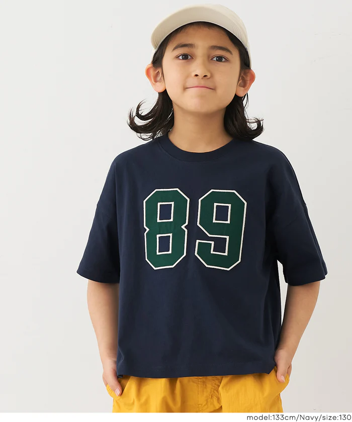 ナンバーワッペンTシャツ キッズ メール便不可 - Image 2
