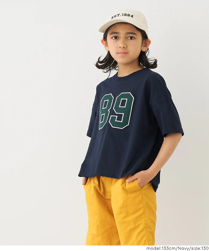 ナンバーワッペンTシャツ キッズ メール便不可 - Image 4